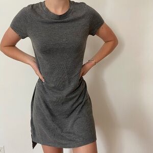 XS Massimo grey t shirt dress
